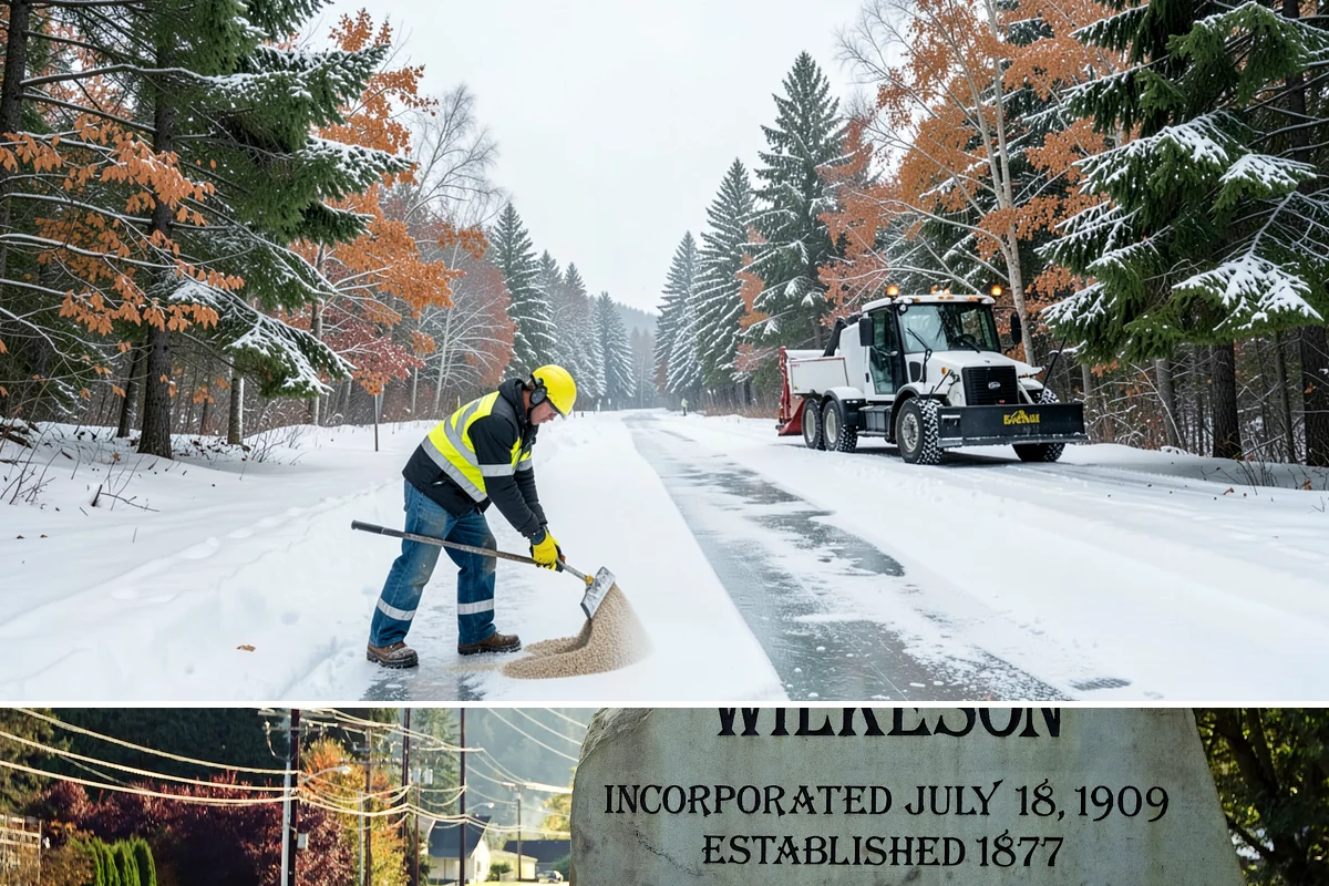 Gas Station Snow Plowing in Wilkeson, Pierce County, WA - Arrange 24-hour coverage before winter so your pumps stay open through any storm.