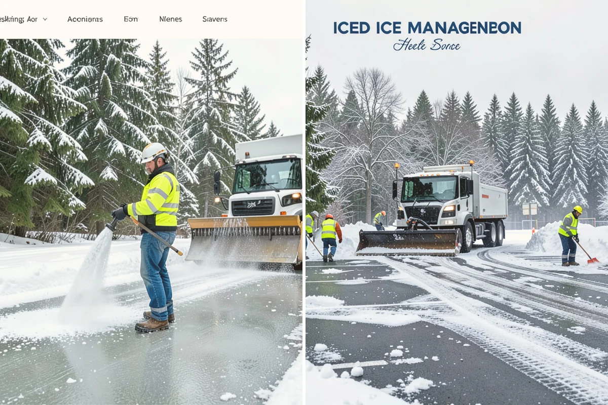 Gated Community Snow Removal in Algona, King County, WA - We coordinate gate access and priorities with the HOA