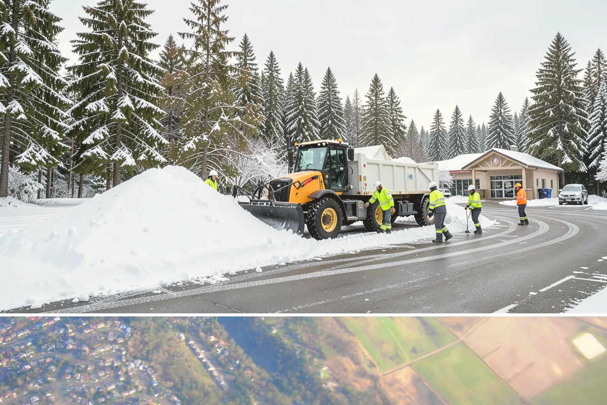 Gated Community Snow Removal in Algona, King County, WA - Gated communities need full-network service with each accumulating snow and gate-area attention whenever a hard freeze threatens...