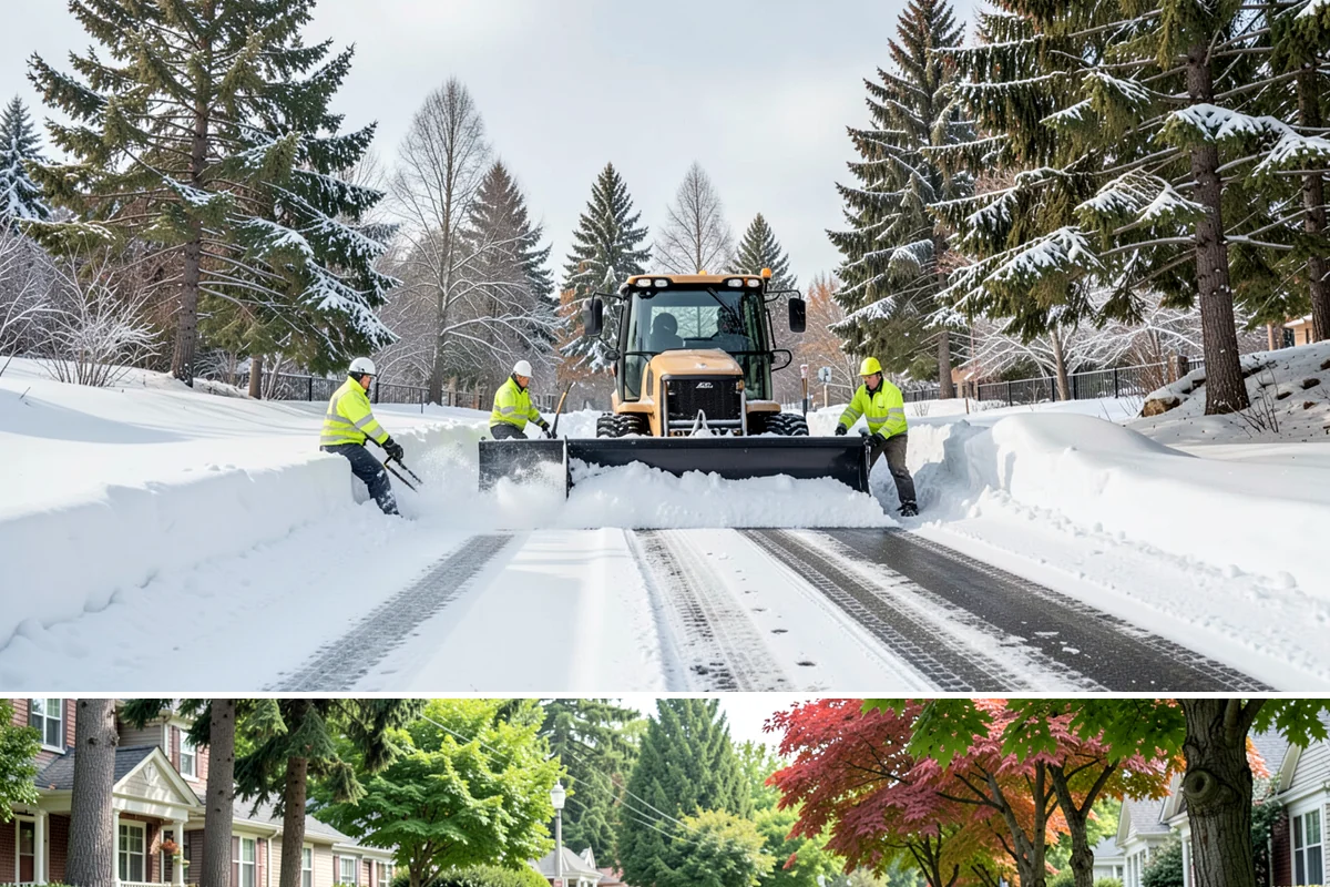 Gated Community Snow Removal in Beaux Arts Village, King County, WA - Gated communities need full-network service with each accumulating snow and gate-area attention whenever a hard freeze threatens...