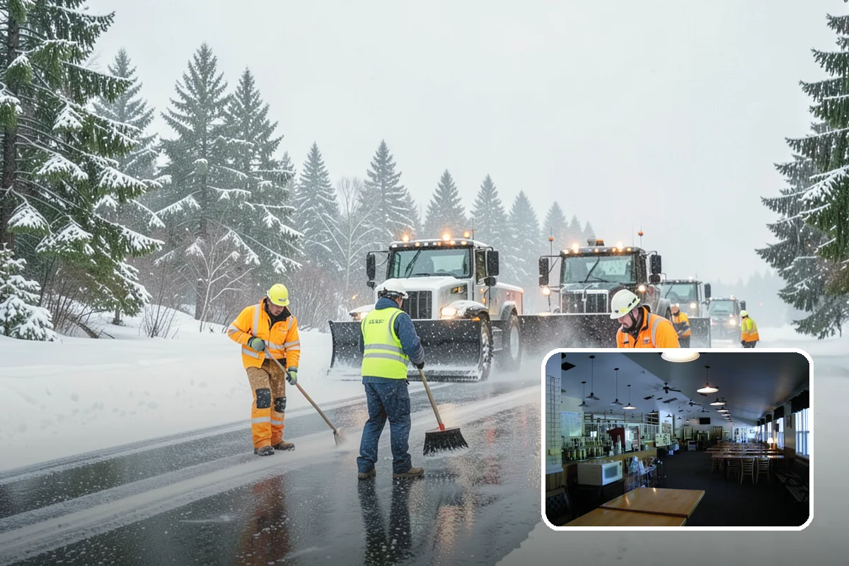 Gated Community Snow Removal in Black Diamond, King County, WA - Keeps controlled entry gates operable in the cold