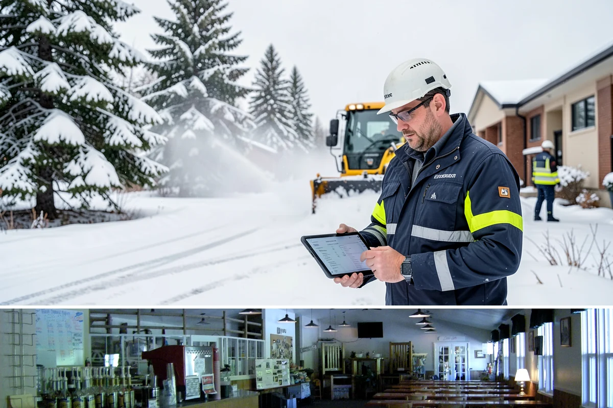 Gated Community Snow Removal in Black Diamond, King County, WA - Gated communities need full-network service with each accumulating snow and gate-area attention whenever a hard freeze threatens...
