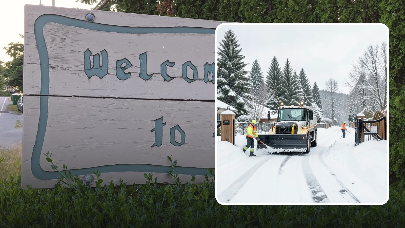 Gated Community Snow Removal in Brier, Snohomish County, WA - We clear entry gates, interior roads, and common walkways for gated Western Washington communities under one coordinated plan.