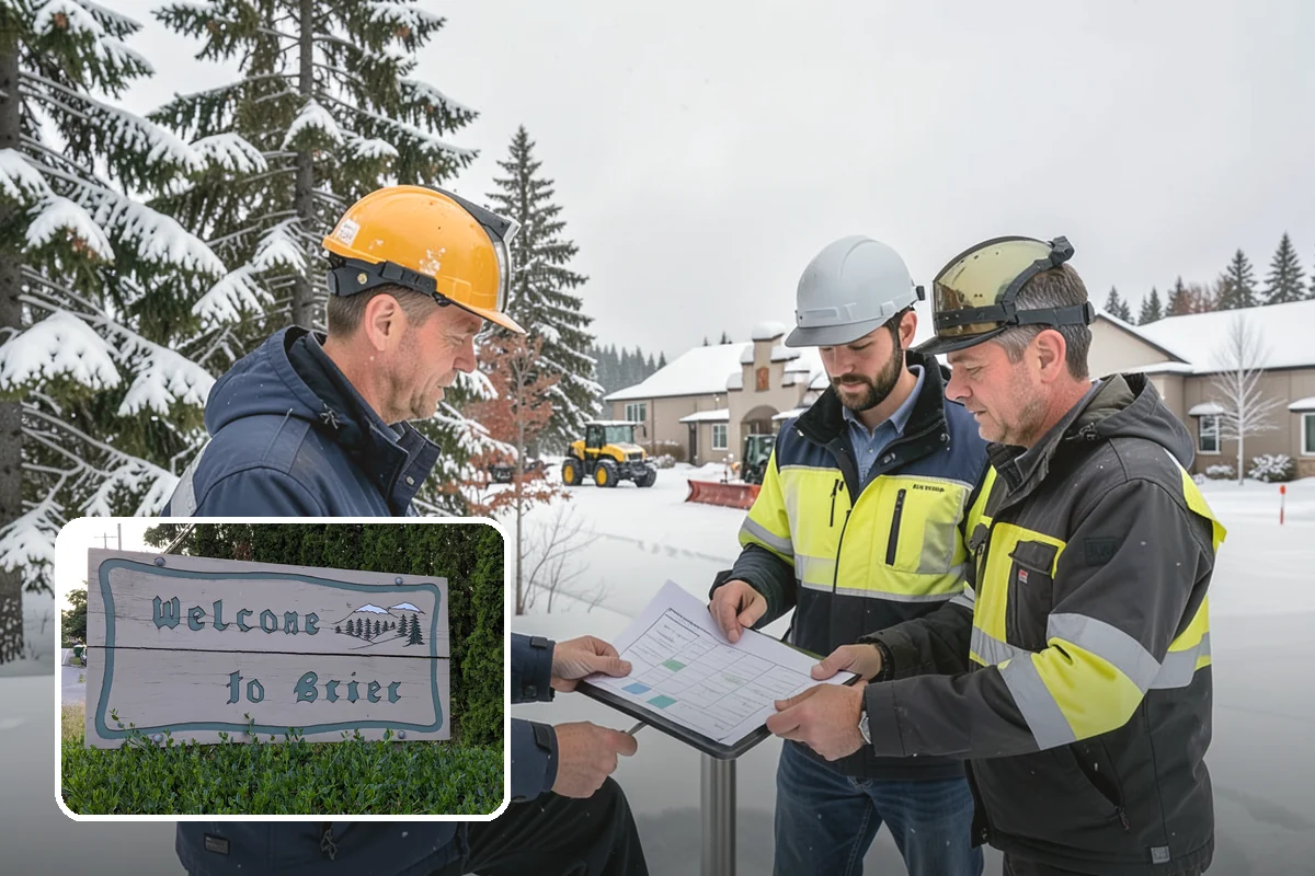 Gated Community Snow Removal in Brier, Snohomish County, WA - Keeps controlled entry gates operable in the cold