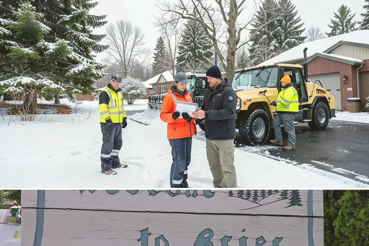 Gated Community Snow Removal in Brier, Snohomish County, WA - Gated communities need full-network service with each accumulating snow and gate-area attention whenever a hard freeze threatens...