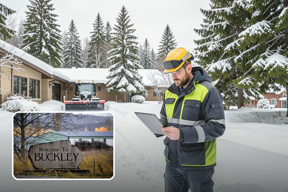 Gated Community Snow Removal in Buckley, Pierce County, WA - Keeps controlled entry gates operable in the cold