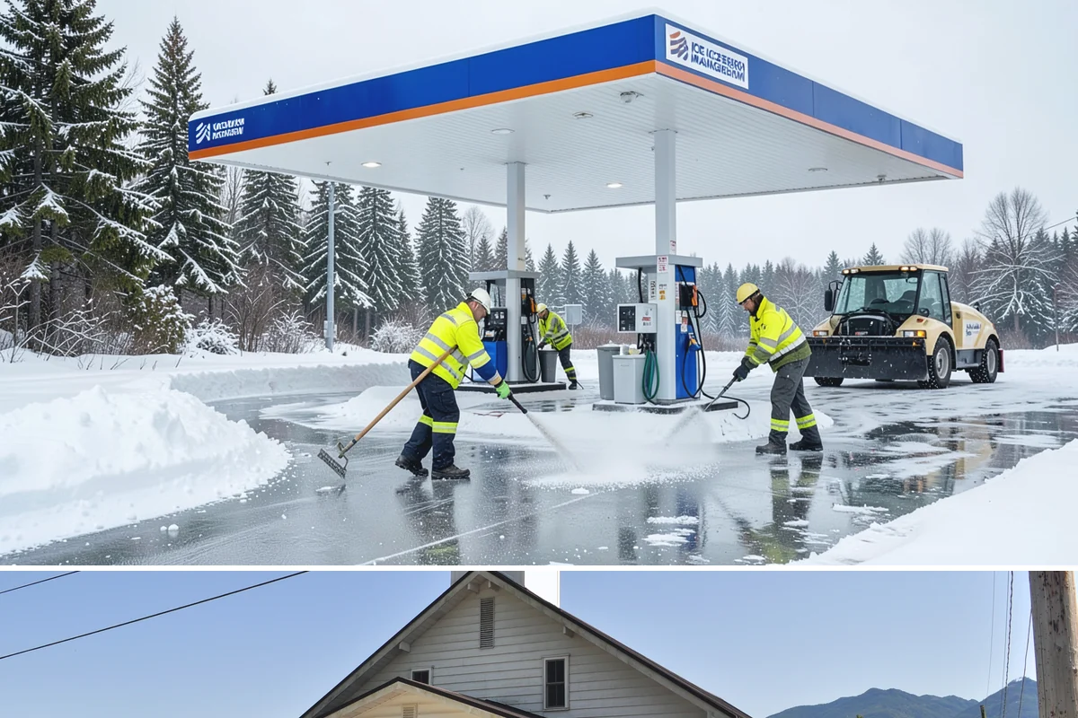 Gated Community Snow Removal in Concrete, Skagit County, WA - Gated communities need full-network service with each accumulating snow and gate-area attention whenever a hard freeze threatens...