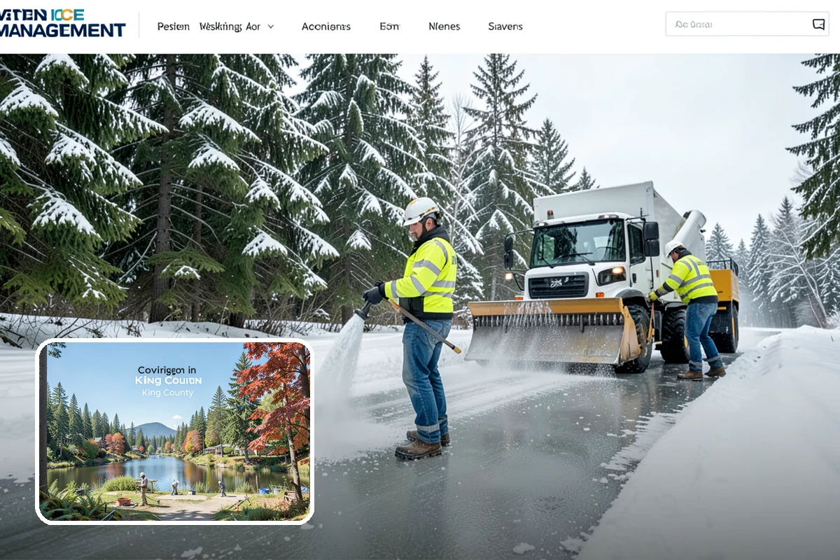 Gated Community Snow Removal in Covington, King County, WA - Keeps controlled entry gates operable in the cold