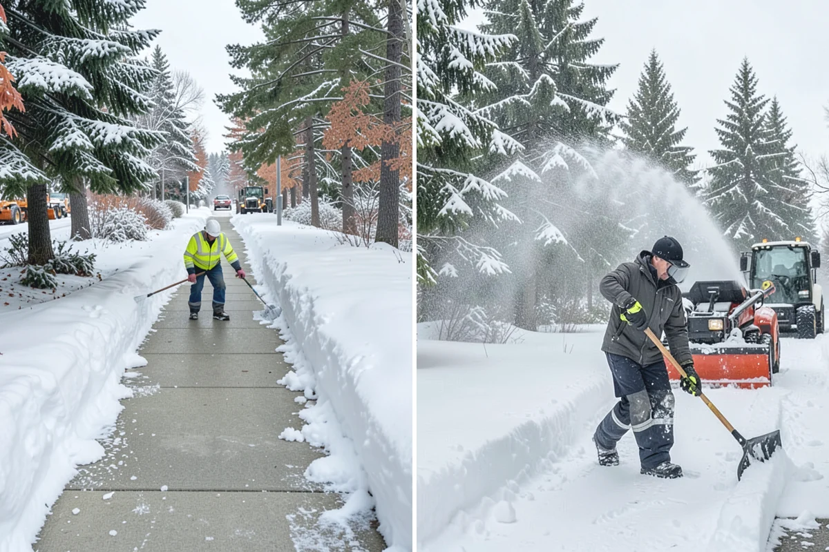 Gated Community Snow Removal in Des Moines, King County, WA - We coordinate gate access and priorities with the HOA