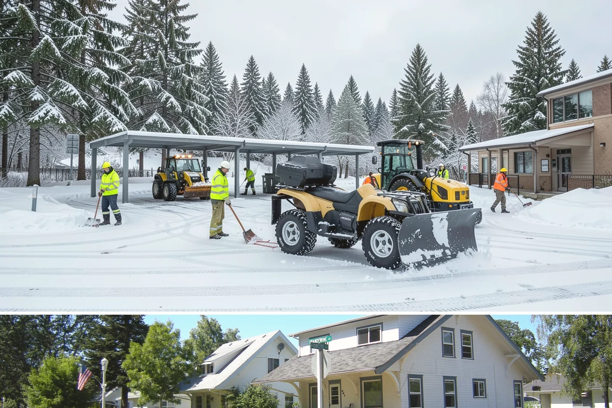 Gated Community Snow Removal in DuPont, Pierce County, WA - Gated communities need full-network service with each accumulating snow and gate-area attention whenever a hard freeze threatens...