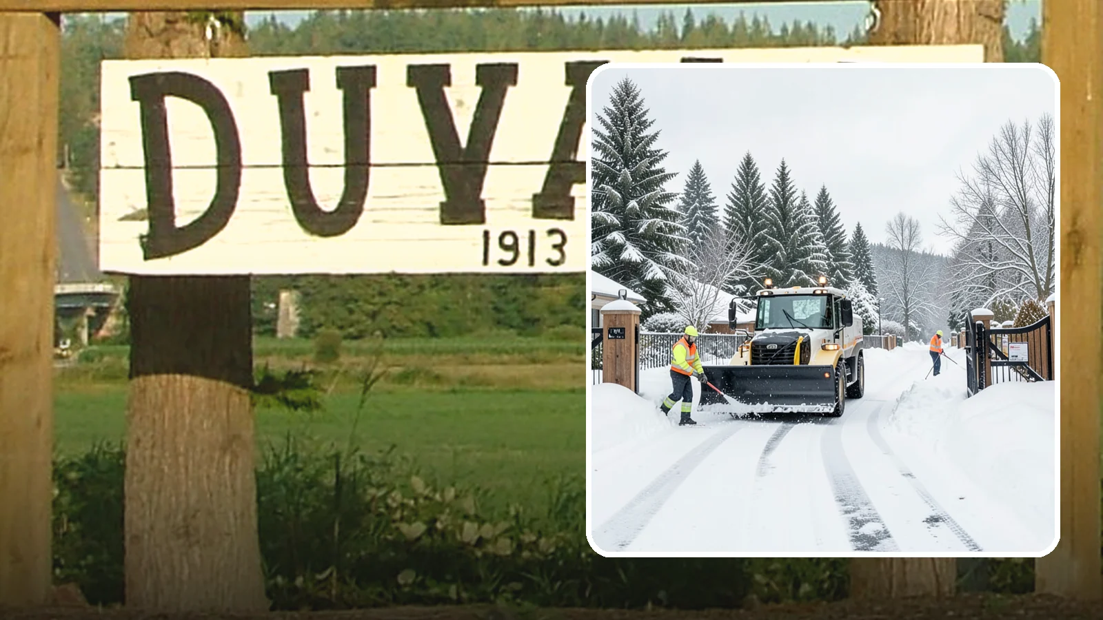 Gated Community Snow Removal in Duvall, King County, WA - We clear entry gates, interior roads, and common walkways for gated Western Washington communities under one coordinated plan.