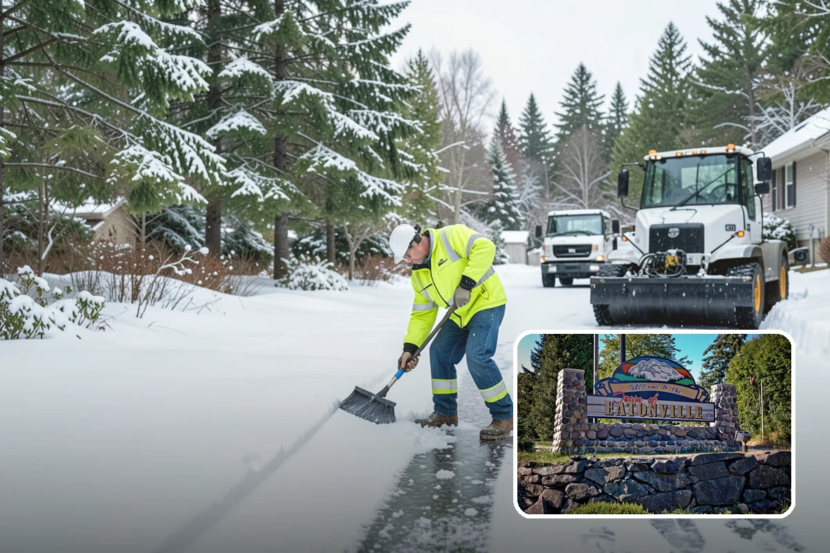 Gated Community Snow Removal in Eatonville, Pierce County, WA - Keeps controlled entry gates operable in the cold