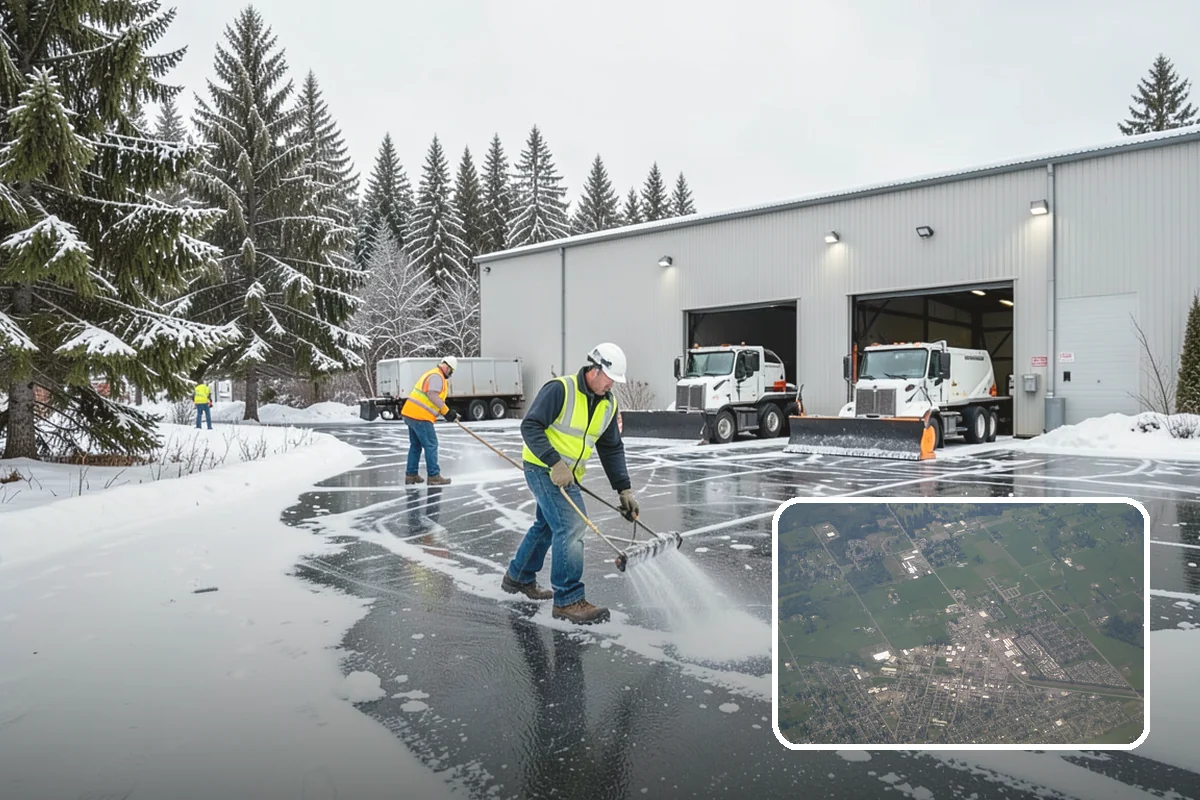 Gated Community Snow Removal in Enumclaw, King County, WA - Keeps controlled entry gates operable in the cold