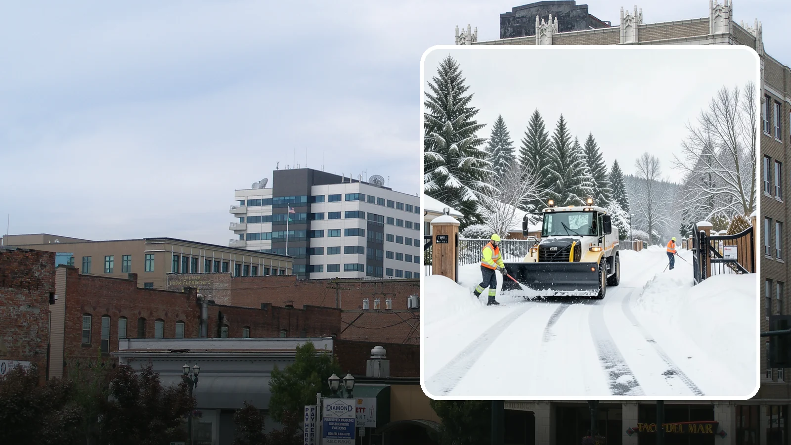 Gated Community Snow Removal in Everett, Snohomish County, WA - We clear entry gates, interior roads, and common walkways for gated Western Washington communities under one coordinated plan.