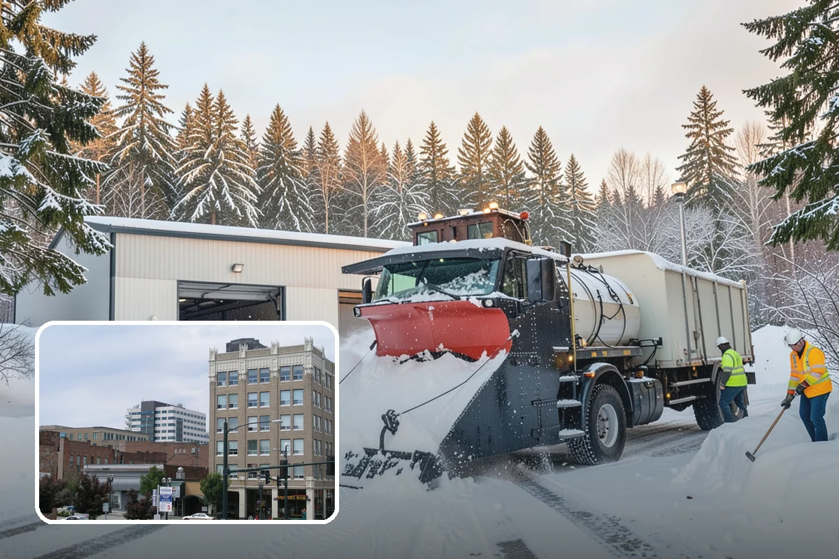 Gated Community Snow Removal in Everett, Snohomish County, WA - Keeps controlled entry gates operable in the cold