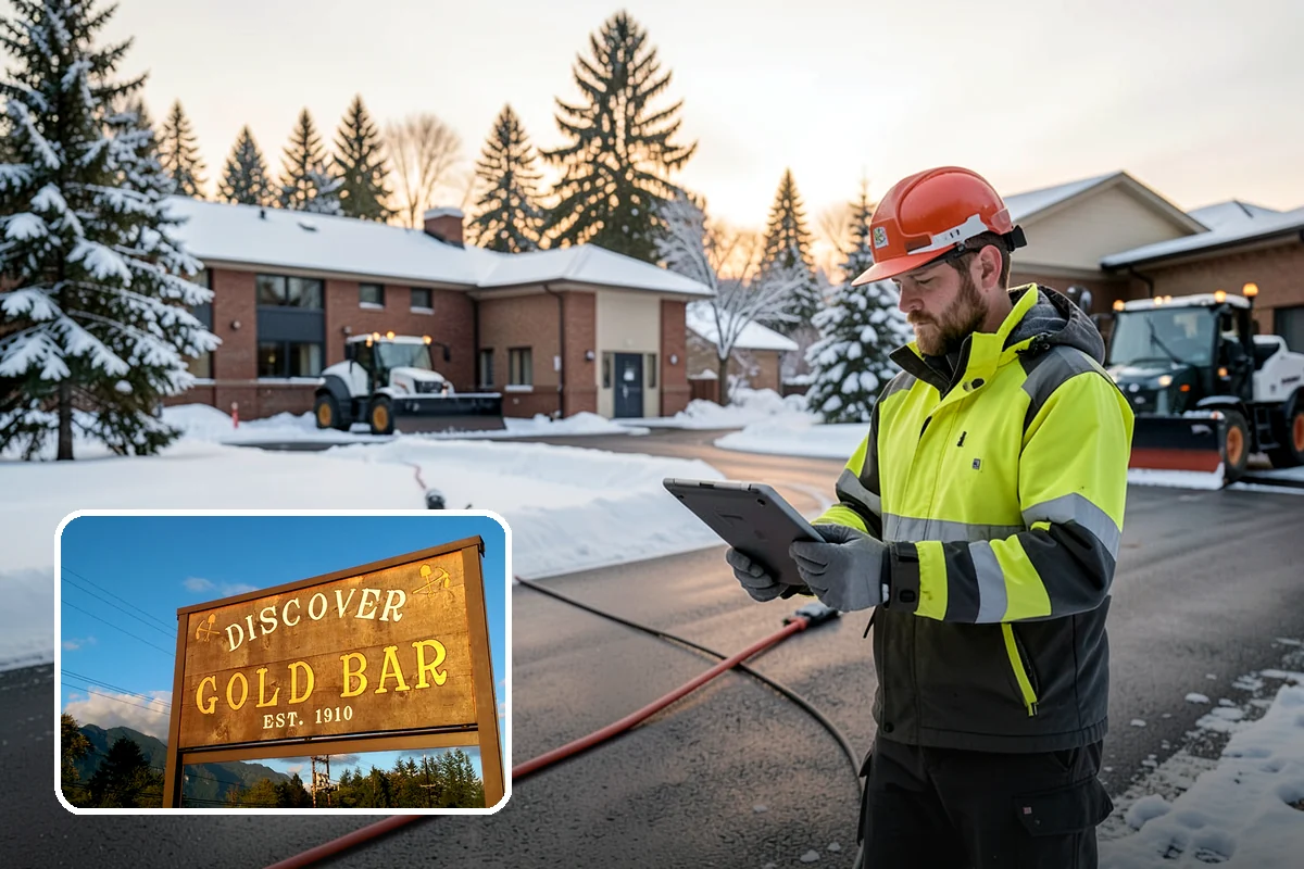 Gated Community Snow Removal in Gold Bar, Snohomish County, WA - Keeps controlled entry gates operable in the cold
