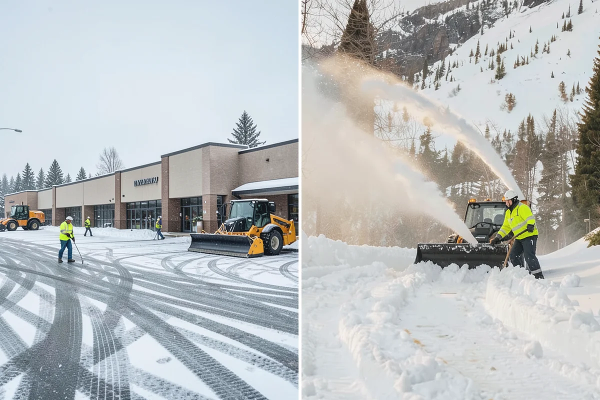 Gated Community Snow Removal in Gold Bar, Snohomish County, WA - We coordinate gate access and priorities with the HOA