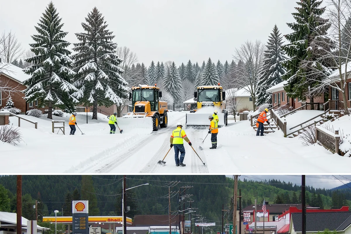 Gated Community Snow Removal in Granite Falls, Snohomish County, WA - Gated communities need full-network service with each accumulating snow and gate-area attention whenever a hard freeze threatens...