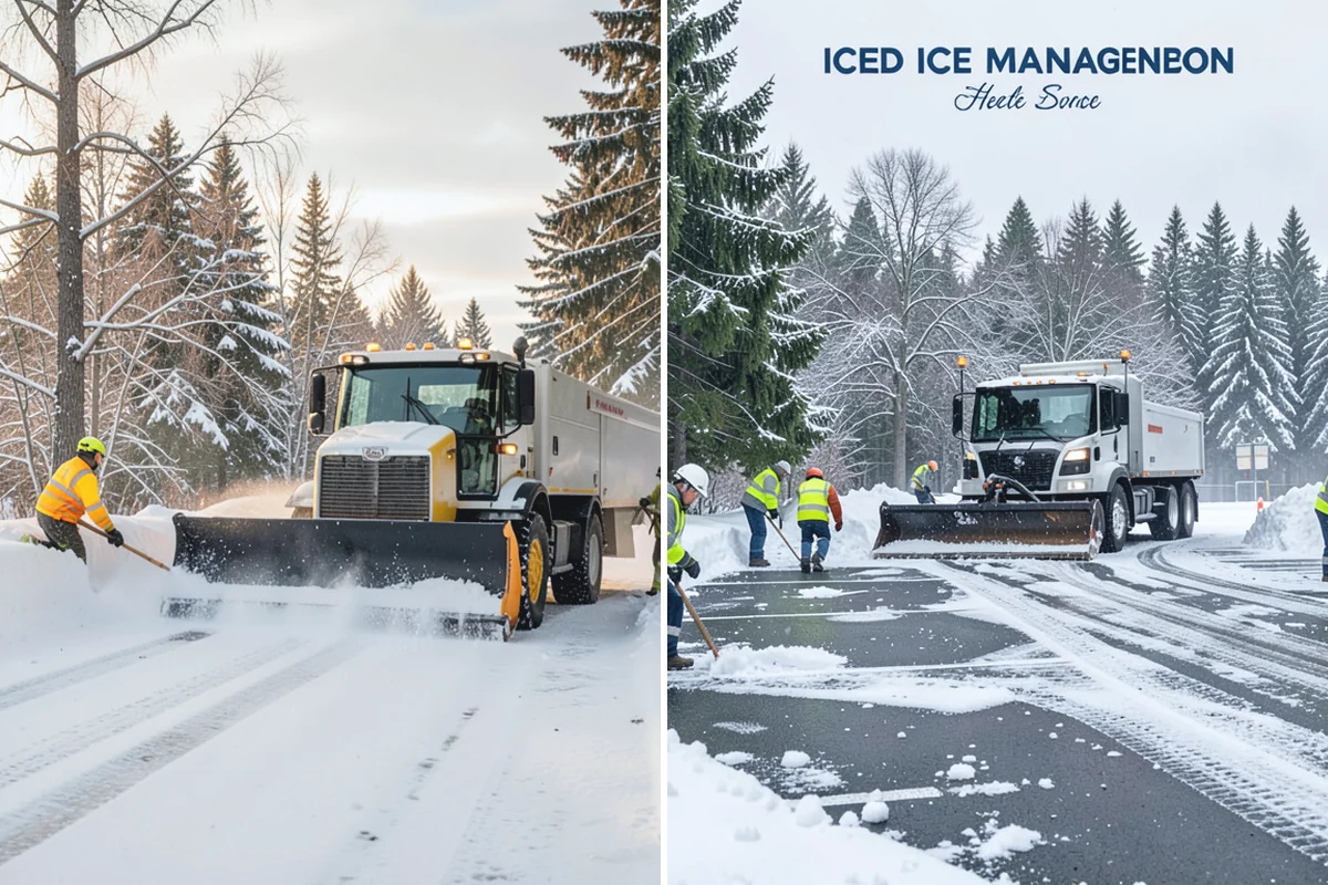 Gated Community Snow Removal in Hamilton, Skagit County, WA - We coordinate gate access and priorities with the HOA