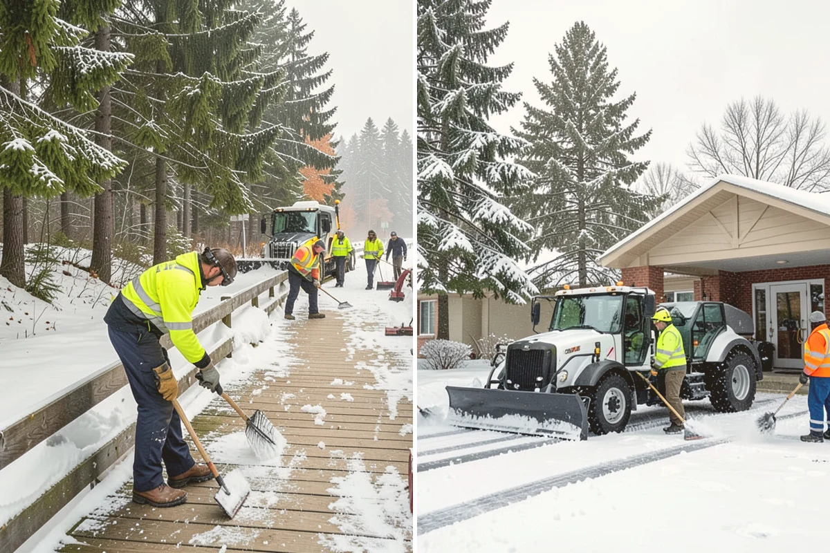 Gated Community Snow Removal in Index, Snohomish County, WA - We coordinate gate access and priorities with the HOA