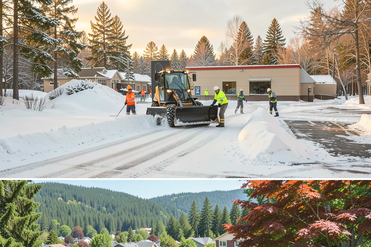 Gated Community Snow Removal in Index, Snohomish County, WA - Gated communities need full-network service with each accumulating snow and gate-area attention whenever a hard freeze threatens...
