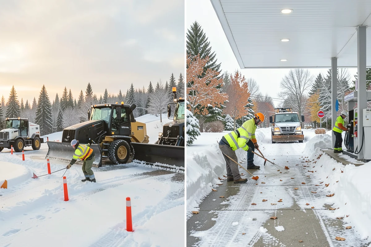 Gated Community Snow Removal in Issaquah, King County, WA - We coordinate gate access and priorities with the HOA
