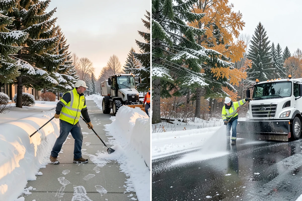 Gated Community Snow Removal in Kenmore, King County, WA - We coordinate gate access and priorities with the HOA