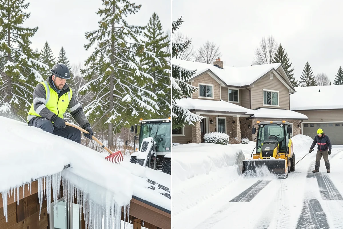 Gated Community Snow Removal in La Conner, Skagit County, WA - We coordinate gate access and priorities with the HOA