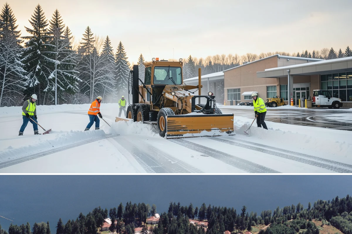 Gated Community Snow Removal in Lakewood, Pierce County, WA - Gated communities need full-network service with each accumulating snow and gate-area attention whenever a hard freeze threatens...