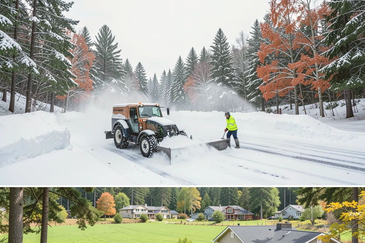 Gated Community Snow Removal in Lyman, Skagit County, WA - Gated communities need full-network service with each accumulating snow and gate-area attention whenever a hard freeze threatens...