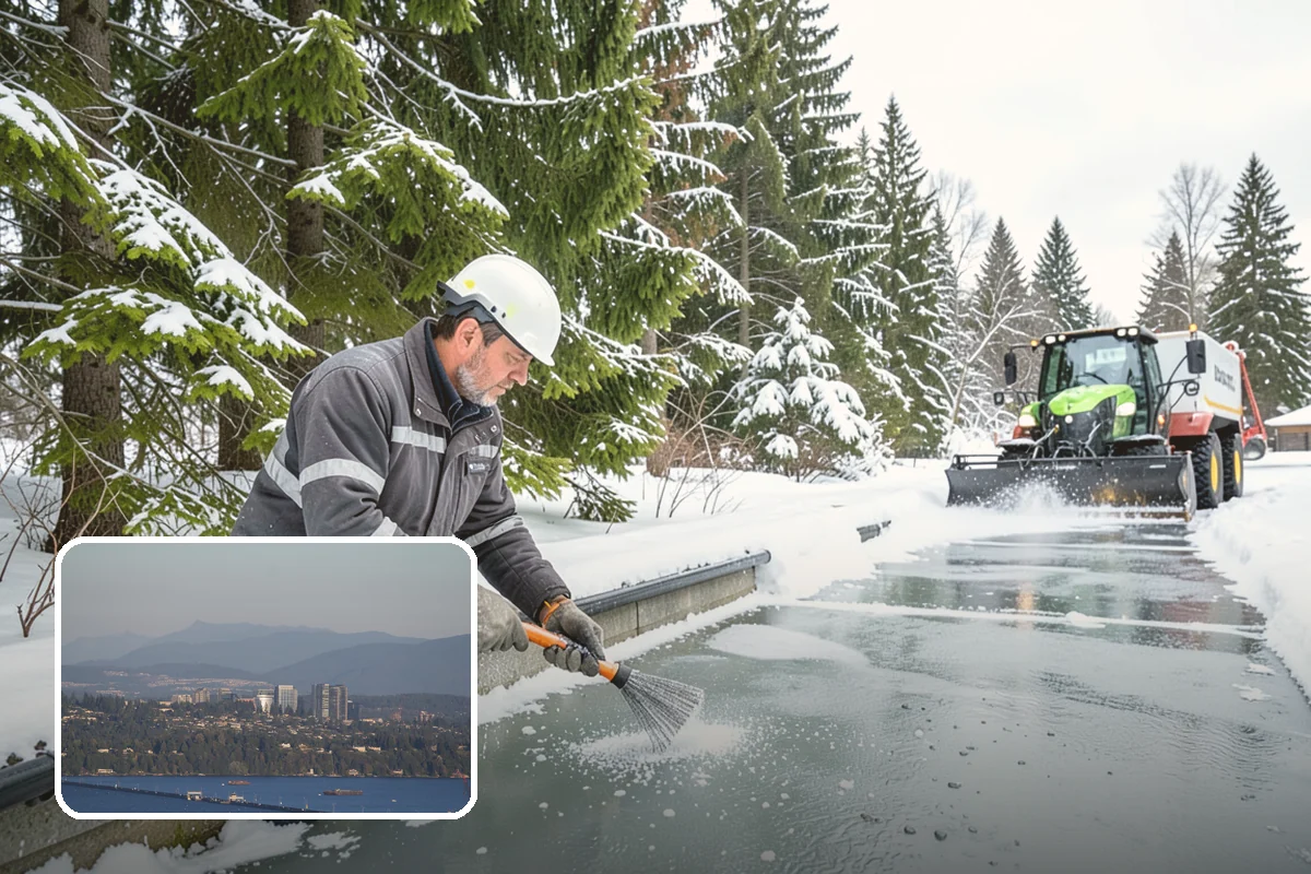 Gated Community Snow Removal in Medina, King County, WA - Keeps controlled entry gates operable in the cold