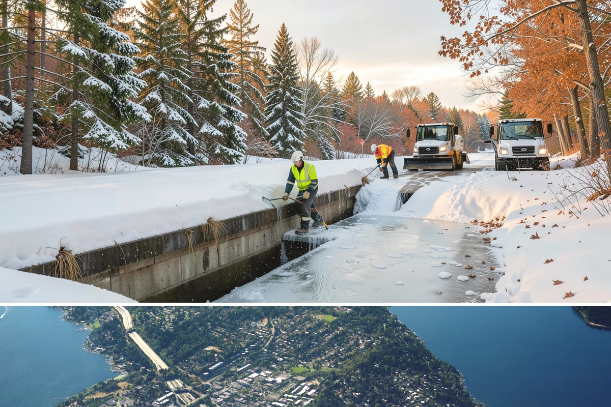 Gated Community Snow Removal in Mercer Island, King County, WA - Gated communities need full-network service with each accumulating snow and gate-area attention whenever a hard freeze threatens...