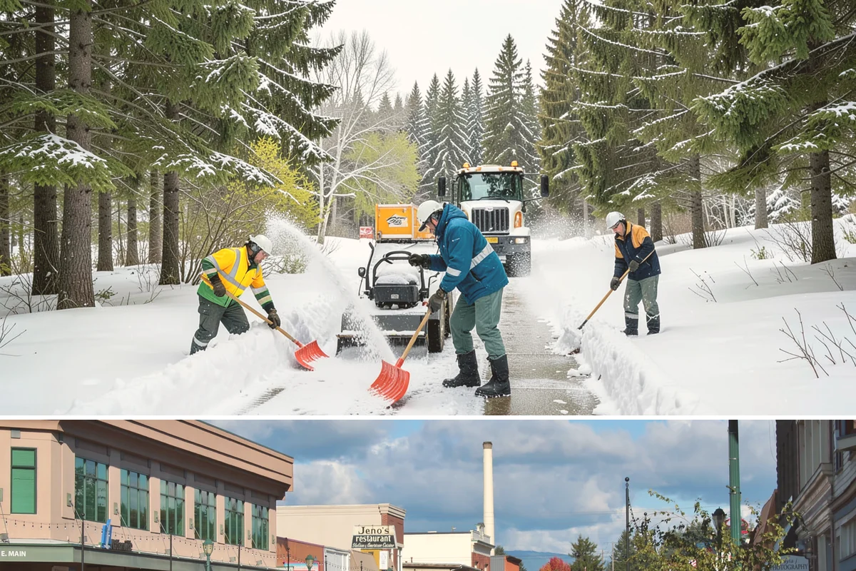 Gated Community Snow Removal in Monroe, Snohomish County, WA - Gated communities need full-network service with each accumulating snow and gate-area attention whenever a hard freeze threatens...