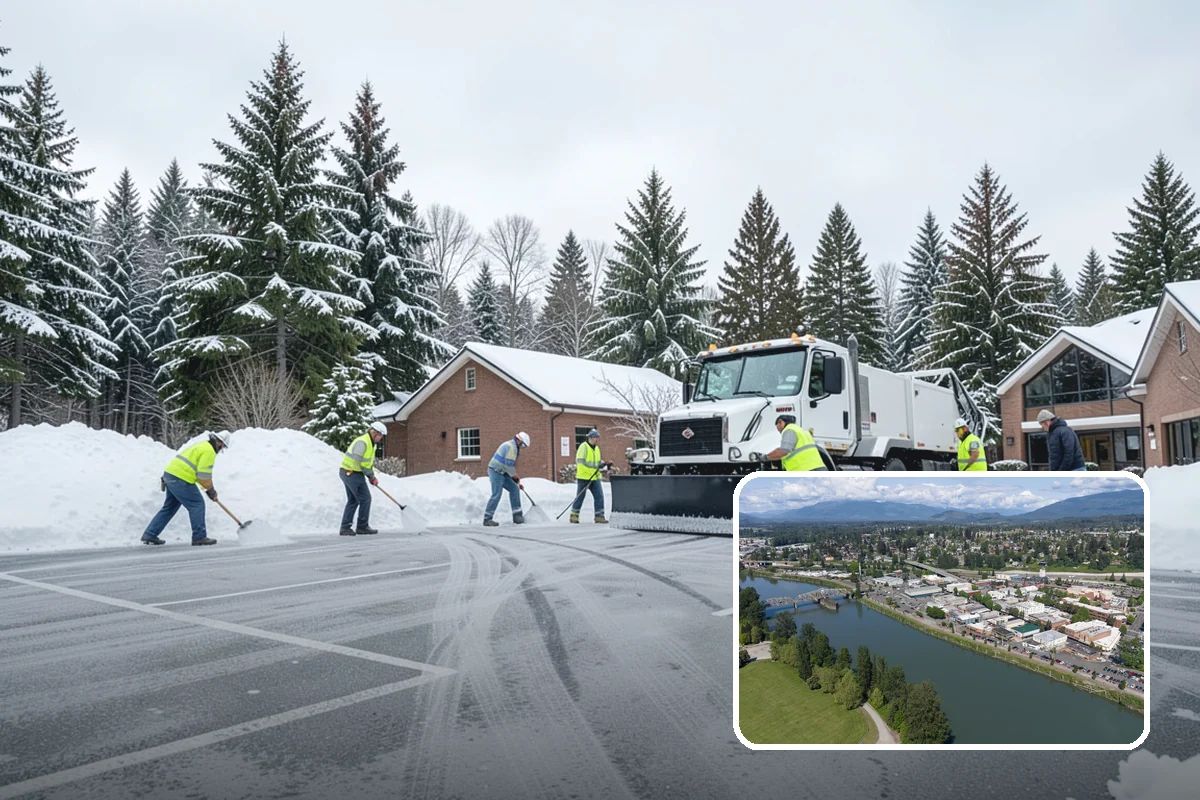 Gated Community Snow Removal in Mount Vernon, Skagit County, WA - Keeps controlled entry gates operable in the cold