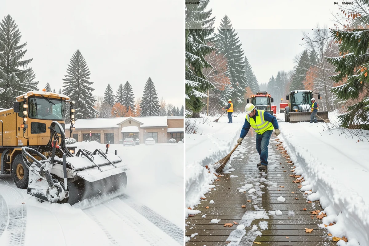 Gated Community Snow Removal in Mount Vernon, Skagit County, WA - We coordinate gate access and priorities with the HOA