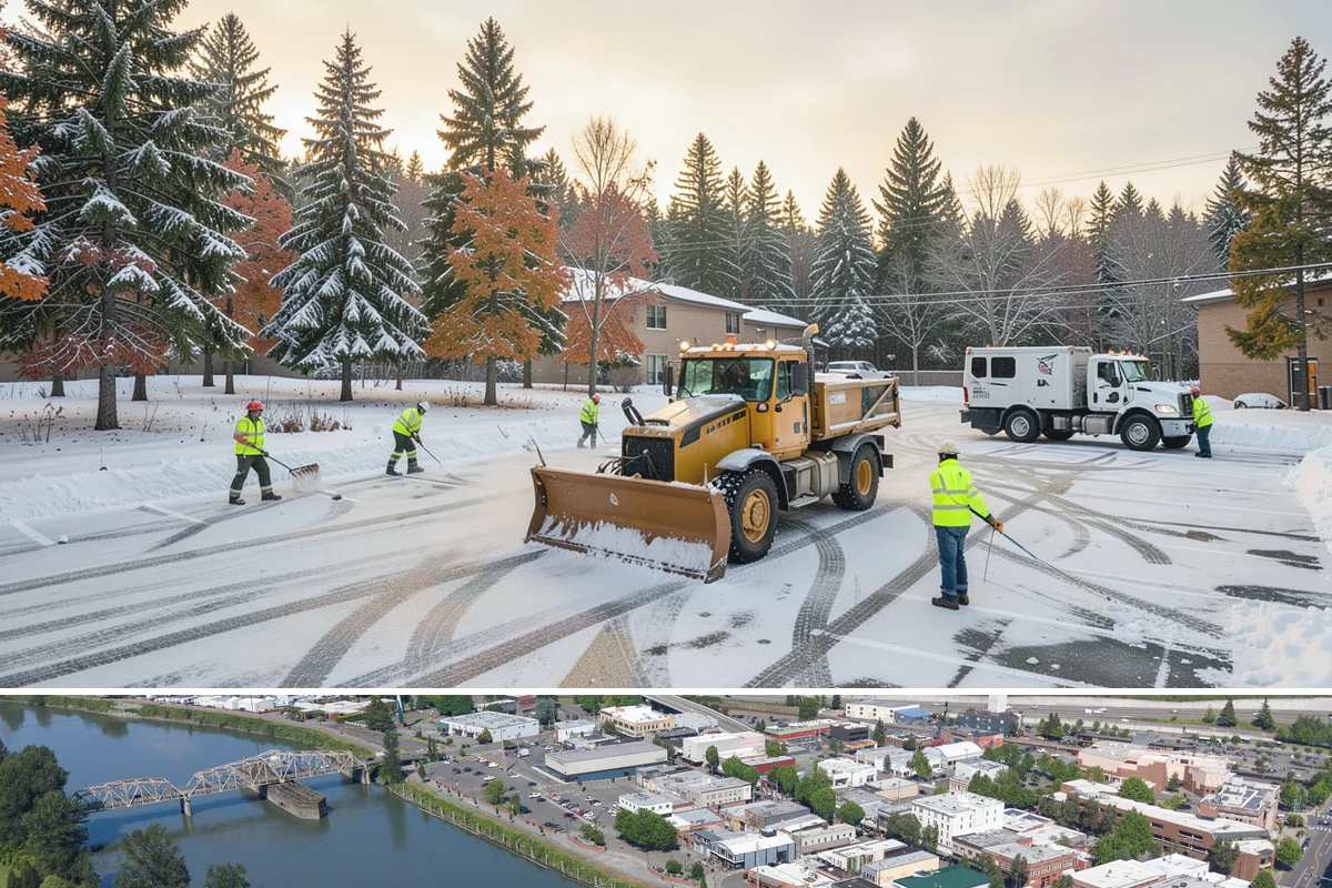 Gated Community Snow Removal in Mount Vernon, Skagit County, WA - Gated communities need full-network service with each accumulating snow and gate-area attention whenever a hard freeze threatens...