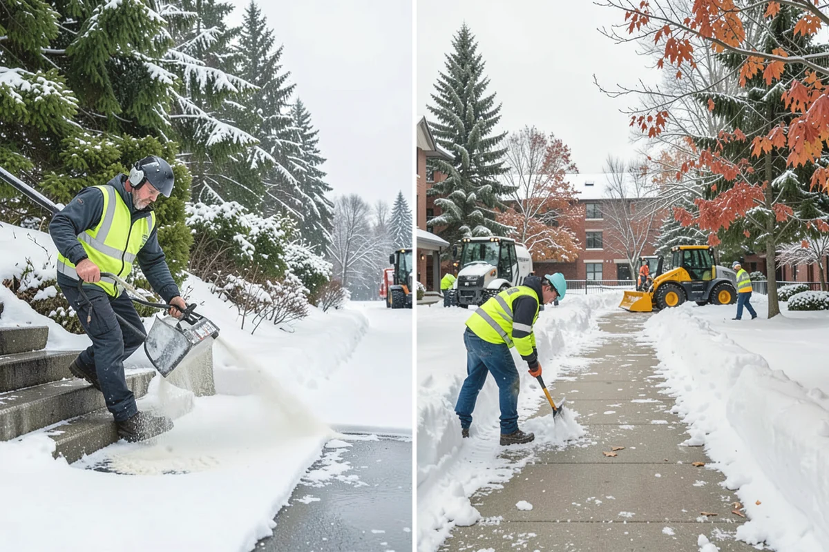 Gated Community Snow Removal in Mukilteo, Snohomish County, WA - We coordinate gate access and priorities with the HOA