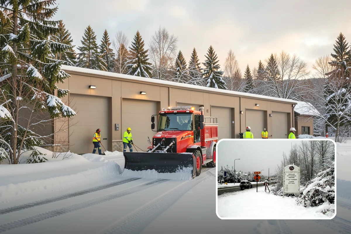 Gated Community Snow Removal in Newcastle, King County, WA - Keeps controlled entry gates operable in the cold
