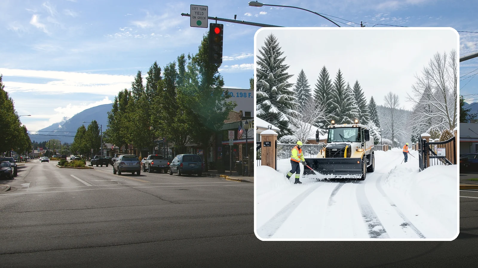 Gated Community Snow Removal in North Bend, King County, WA - We clear entry gates, interior roads, and common walkways for gated Western Washington communities under one coordinated plan.