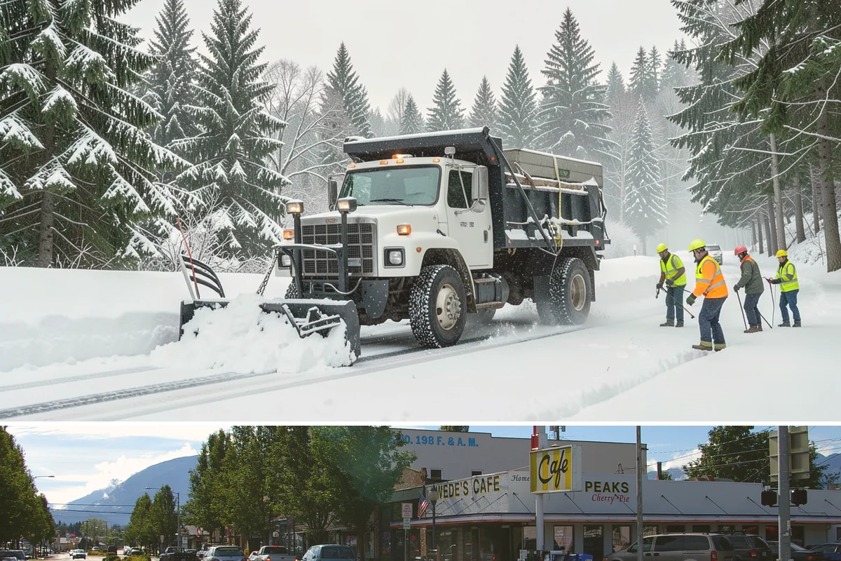 Gated Community Snow Removal in North Bend, King County, WA - Gated communities need full-network service with each accumulating snow and gate-area attention whenever a hard freeze threatens...