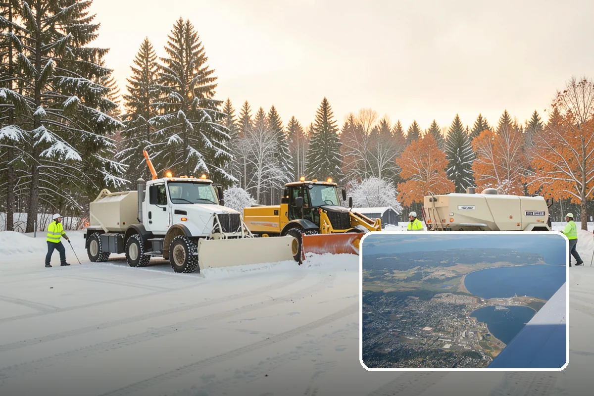 Gated Community Snow Removal in Oak Harbor, Island County, WA - Keeps controlled entry gates operable in the cold