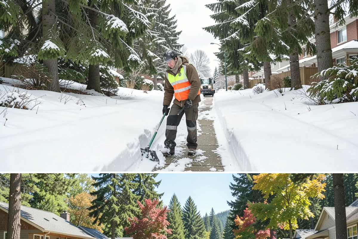 Gated Community Snow Removal in Orting, Pierce County, WA - Gated communities need full-network service with each accumulating snow and gate-area attention whenever a hard freeze threatens...