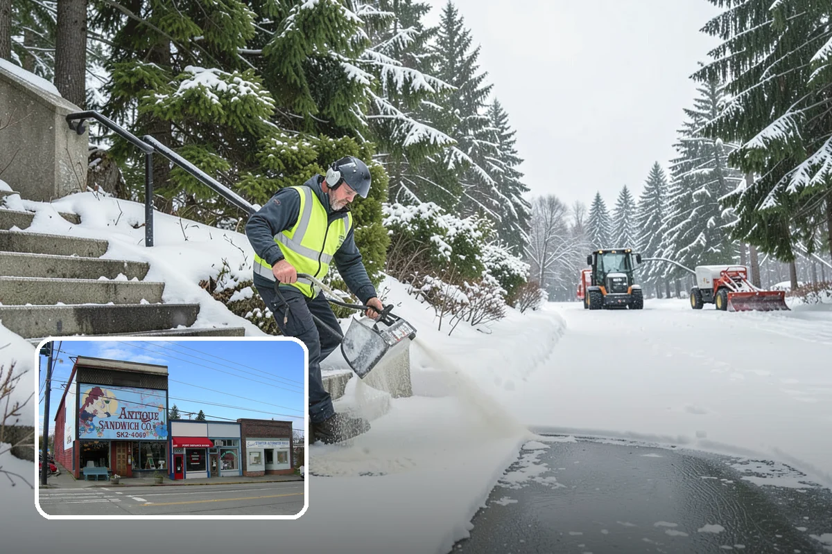 Gated Community Snow Removal in Ruston, Pierce County, WA - Keeps controlled entry gates operable in the cold