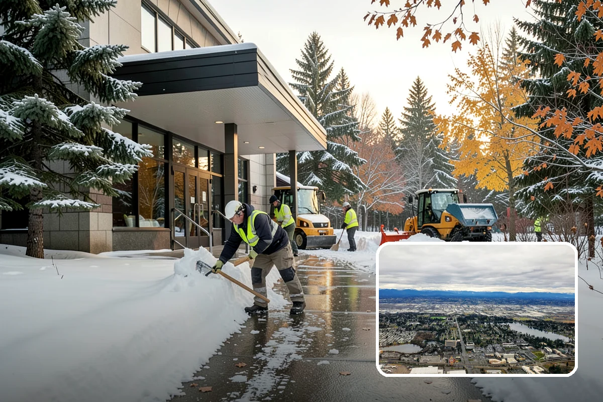 Gated Community Snow Removal in SeaTac, King County, WA - Keeps controlled entry gates operable in the cold