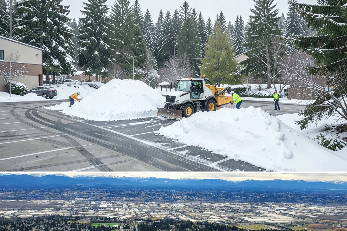 Gated Community Snow Removal in SeaTac, King County, WA - Gated communities need full-network service with each accumulating snow and gate-area attention whenever a hard freeze threatens...