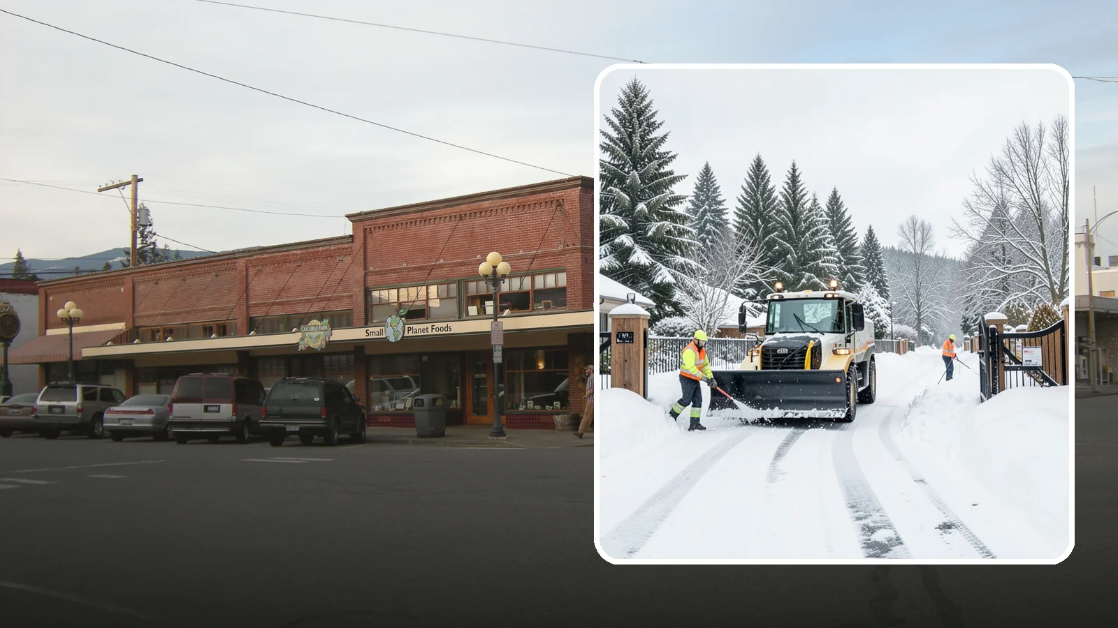 Gated Community Snow Removal in Sedro-Woolley, Skagit County, WA - We clear entry gates, interior roads, and common walkways for gated Western Washington communities under one coordinated plan.