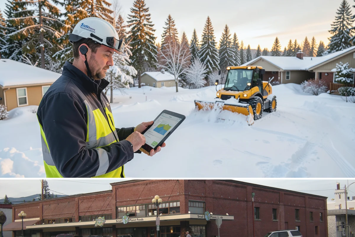 Gated Community Snow Removal in Sedro-Woolley, Skagit County, WA - Gated communities need full-network service with each accumulating snow and gate-area attention whenever a hard freeze threatens...