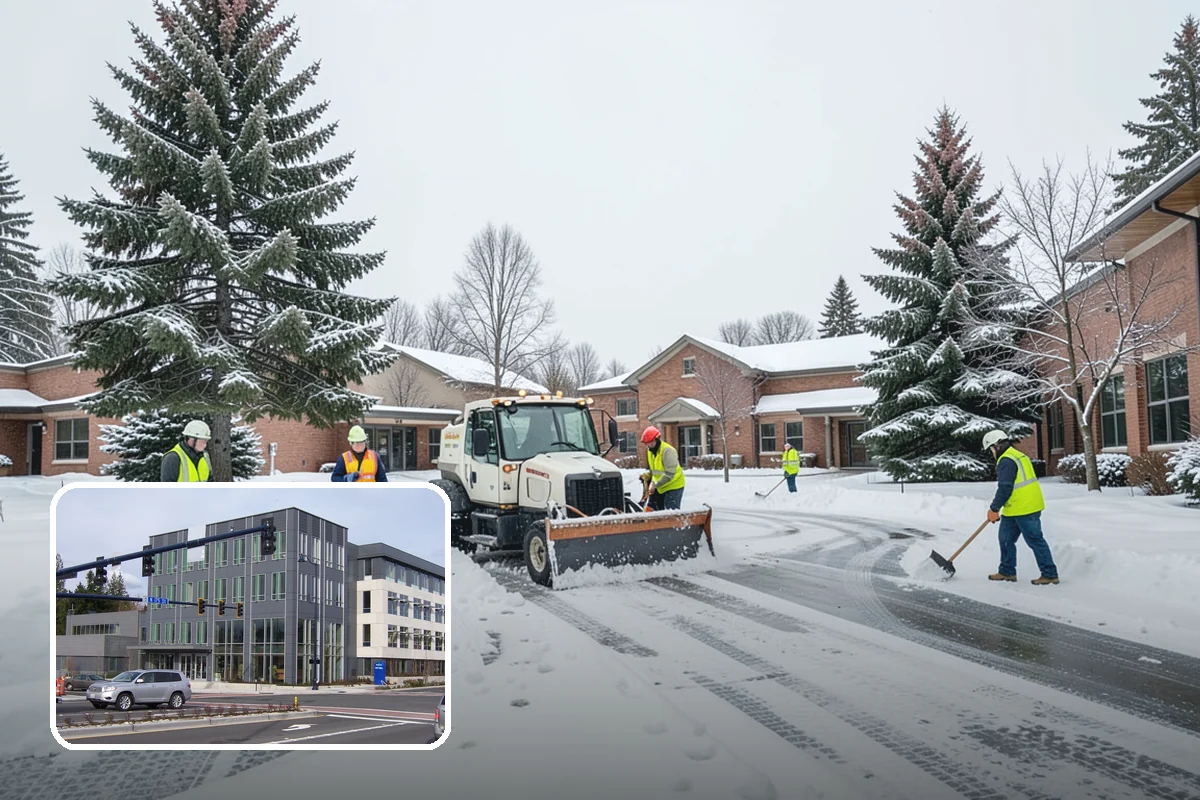 Gated Community Snow Removal in Shoreline, King County, WA - Keeps controlled entry gates operable in the cold