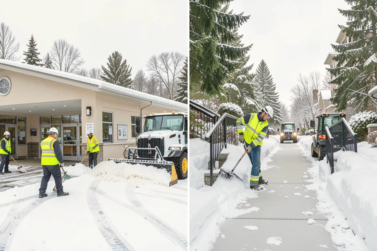 Gated Community Snow Removal in Snohomish, Snohomish County, WA - We coordinate gate access and priorities with the HOA