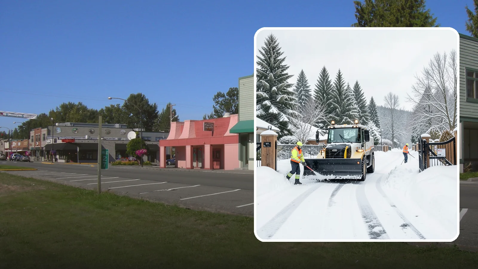 Gated Community Snow Removal in Snoqualmie, King County, WA - We clear entry gates, interior roads, and common walkways for gated Western Washington communities under one coordinated plan.
